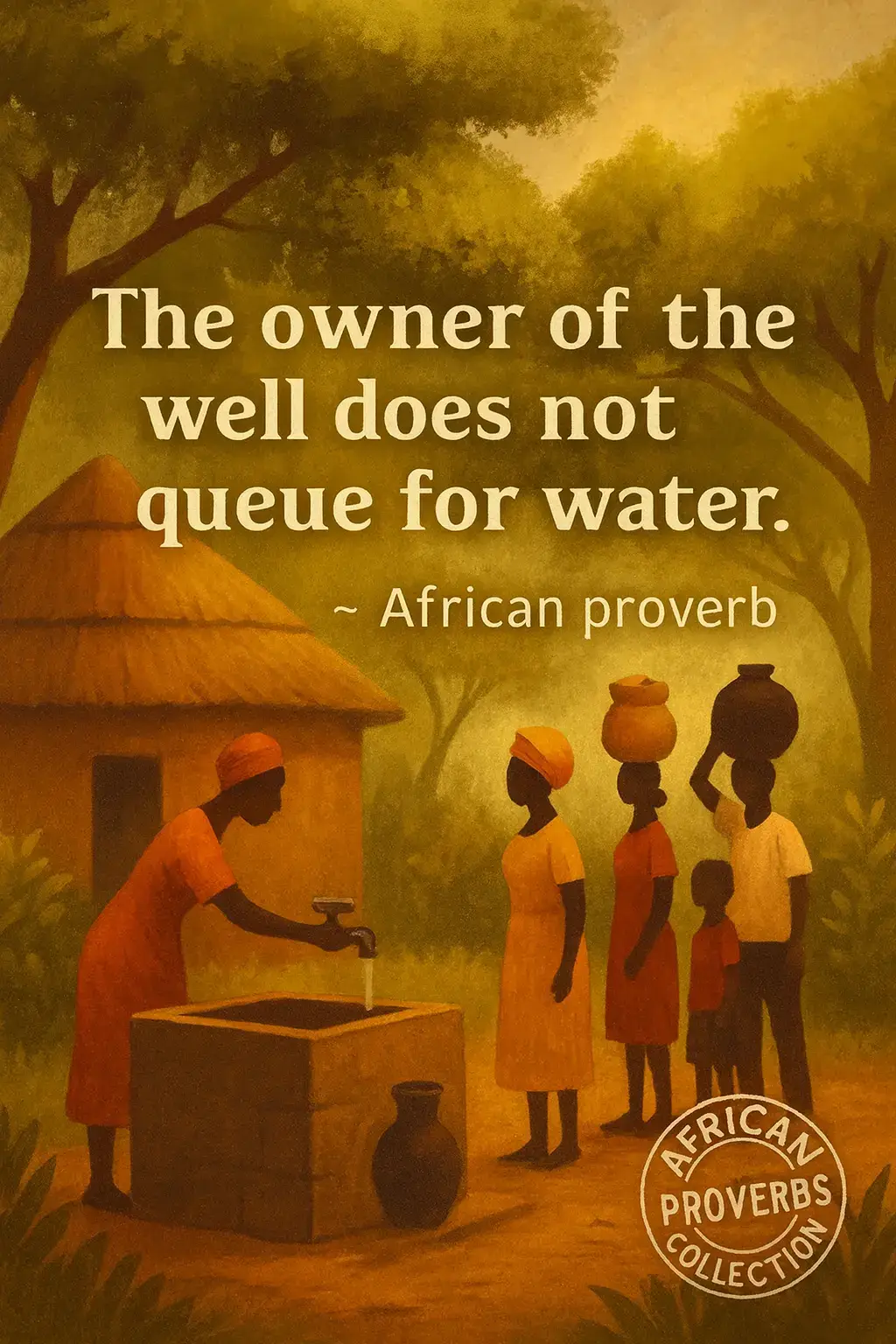 MEANING: If you own something, you have special privileges that others don’t have. #AfricanProverbs #Africa #fyp 
