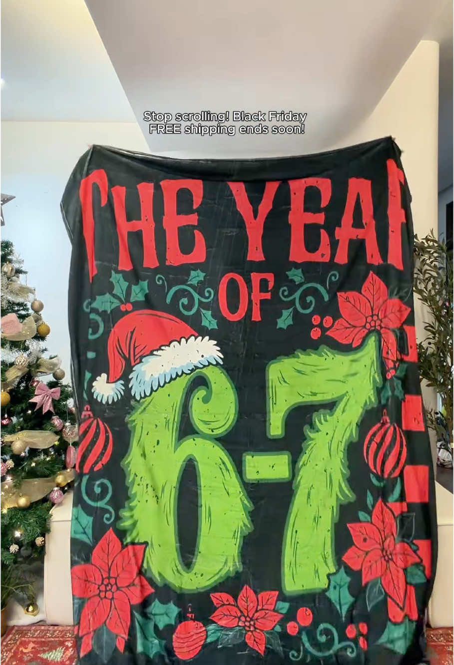 Cutest Christmas 67 blanket #christmasdecor #christmasblanket #christmas #marshallsfinds #christmas2025  #67  #merrychristmas #santascoming #christmas #Christmas  #TikTokShopCyberMonday  #TikTokShopFallDealsForYou#spotlightfind#TikTokShopRestock、#spotlightfinds #TikTokShopBlackFriday