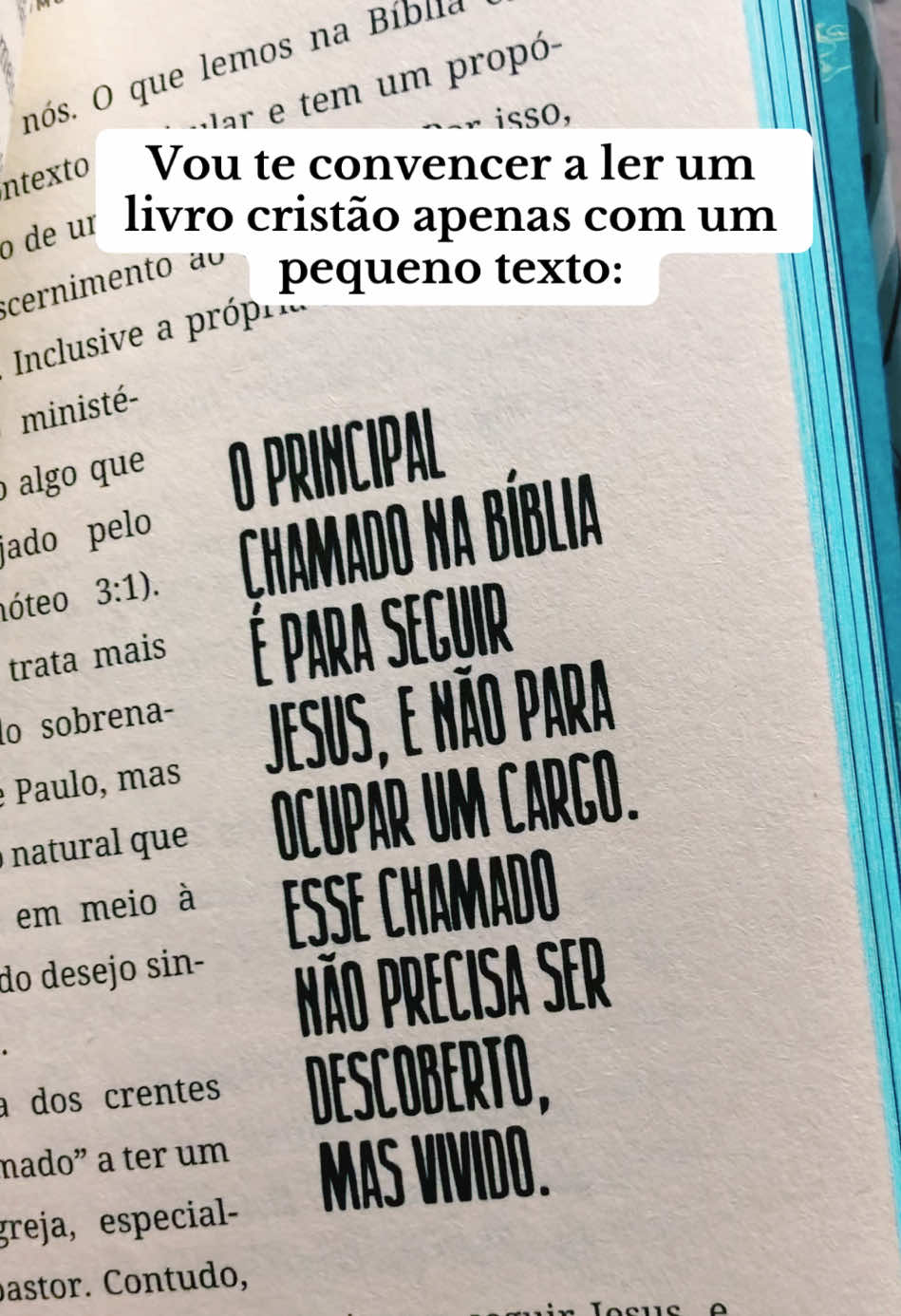 Nunca julgue um livro pela capa! 🙏🥺 #livroscristãos #livro #cristao 