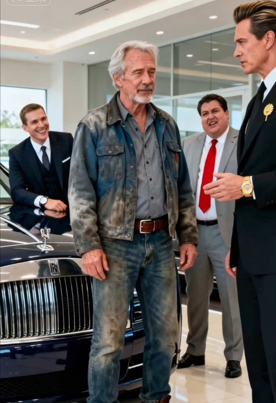 They Laughed at the Old Man in Work Boots — Until He Bought the Company！#MotivationalStory #PlotTwist #TrueStory #LifeLesson #humbled 