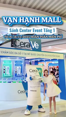 Team skincare chính hiệu va phải sự kiện Ceramides Lab đầu tiên của CeraVe tại Vạn Hạnh Mall phải nói là mê mẩn luôn. Được nhiều quà và nhiều trải nghiệm hữu ích, mng tranh thủ đến nha 🥰☘️👍🏻 #HợptáccùngCeraVe #CeraVepartner #CeraVeVietnam