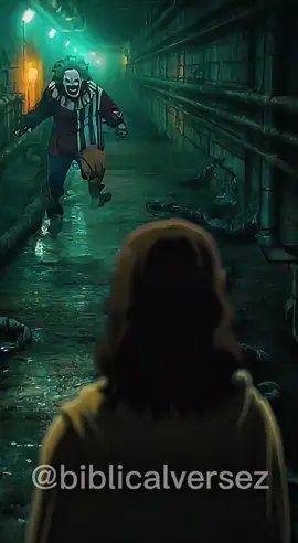 esse palhaço provocar jesus no anime bíblico #jesus #anime #animebibrico #terror 