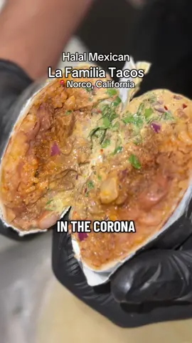 Corona’s newest halal spot!  I’m still thinking about that quesadilla 😍  Open on weekends only! @La Familia's Tacos - Halal  Also they’re running such a good special that I signed up for! If you sign up for email and text alerts you can win free food for a month.  #pakistani #fyp #mexican #halal #mukbang 