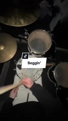 Beggin’ #maneskin #drums #drummer #drumcover #musictok 