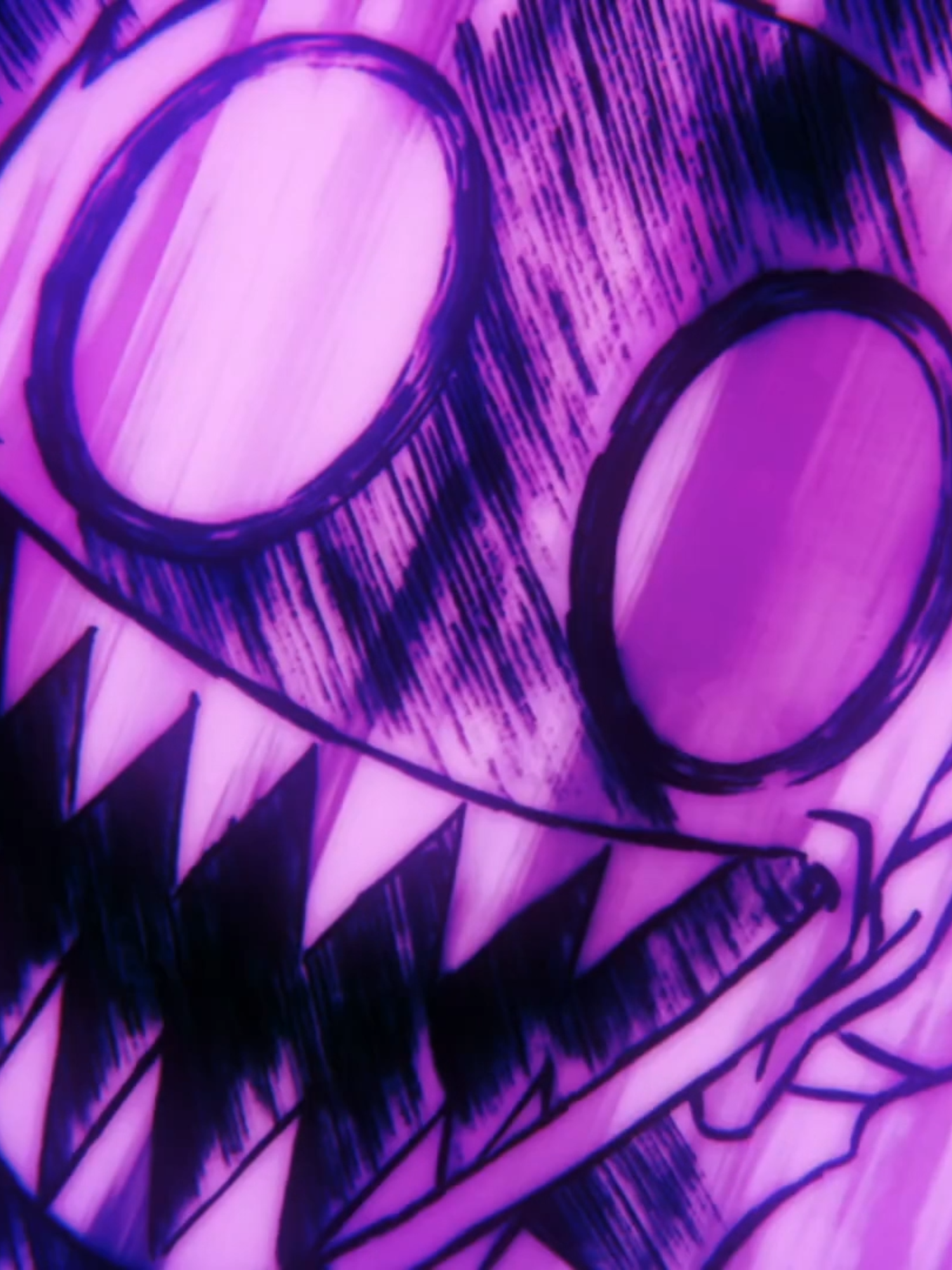 Zanka vs Jabber #anime #animemoments #animeedits #gachiakutaanime #crime #trash #umbrella #demon