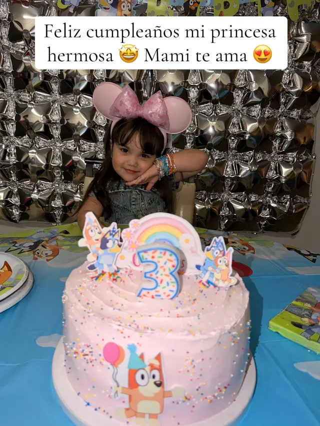 Feliz cumpleaños mi pequeña hermosa, Dios te bendiga siempre mi amor ♥️