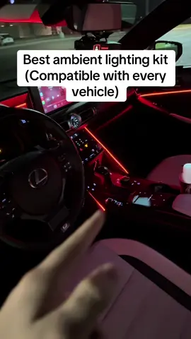 Best ambient lighting kit @GlowRide Discount Code Zak #lexus #is350 #fyp 