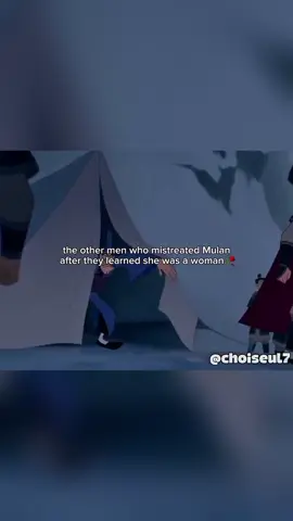 remember he didn't even attack mulan before knowing it's the person who hurt him❤️‍🩹who tf wanna kill woman after knowing it's woman disgusting🥀#mulan #villain #fyp #xybca #disney 