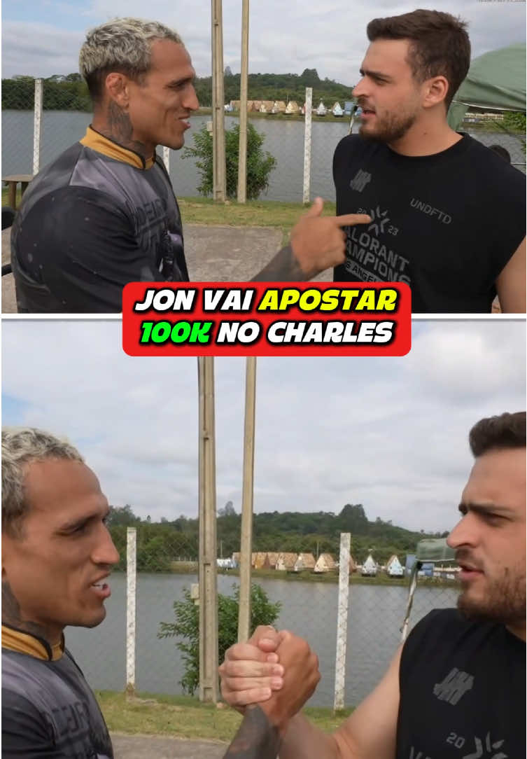 Jon vai colocar 20k dol no charles do bronx #clips #bdj #jonvlogs #charlesdobronx 