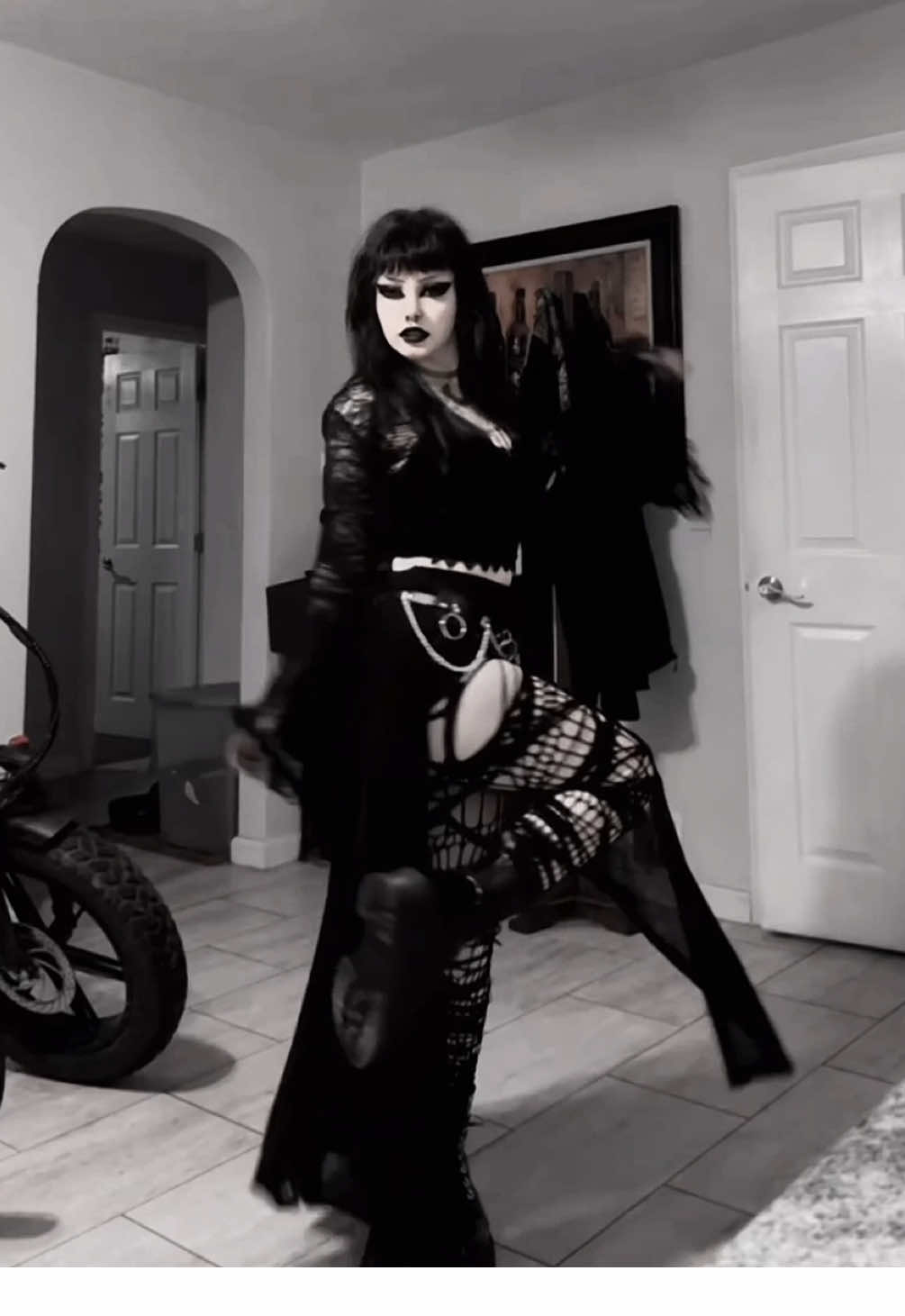 #goth #gothgirl #gothic #готовка #fyp 