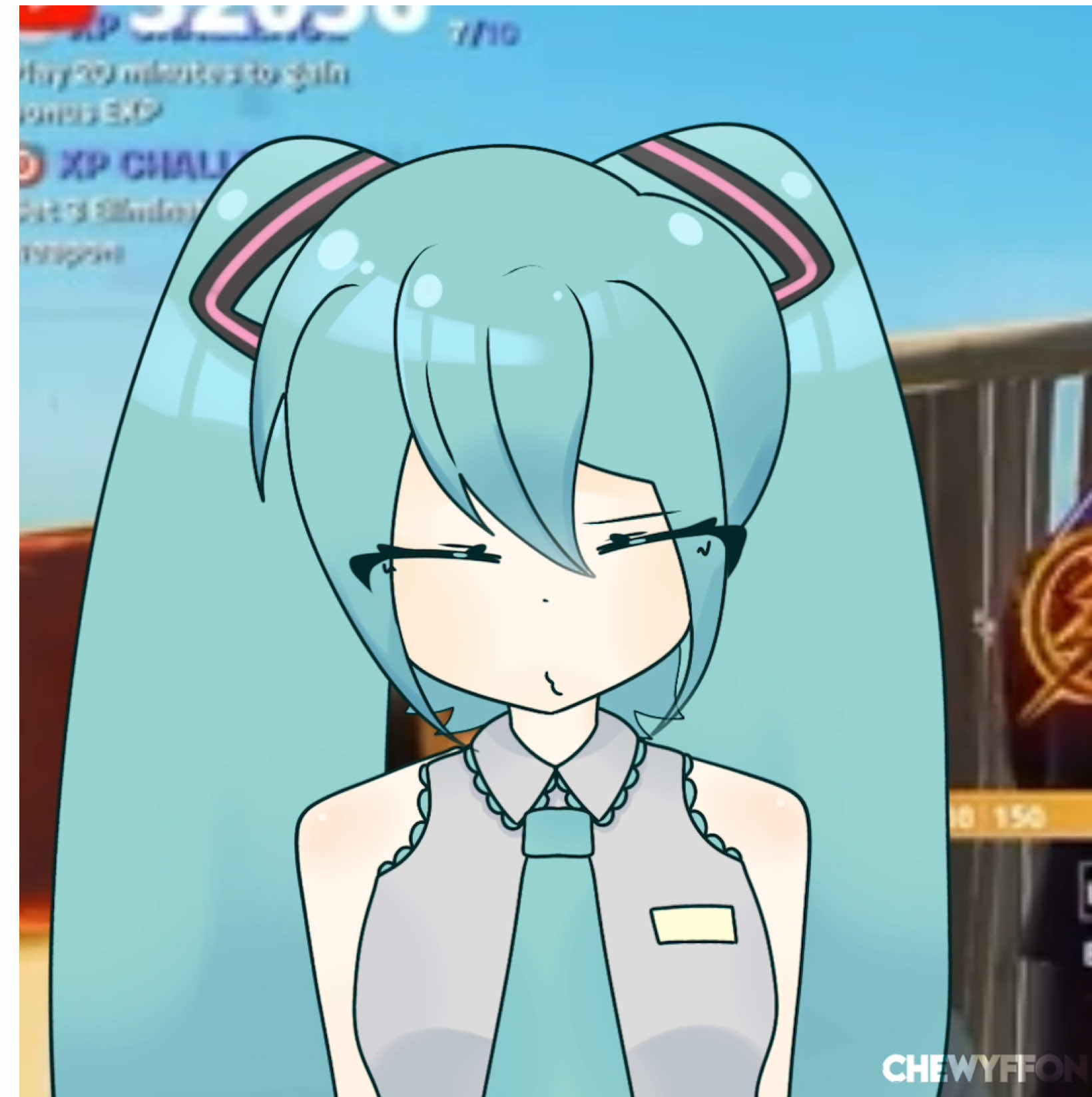 boi thinks she’s speed @Monkie @jayfr_fragrance @guilttripfan119 #hatsunemiku #fyp #chewyffon #vocaloid #animation 