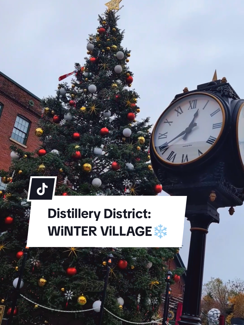 Distillery District: Winter Village*..'²⁵ ❄️ @The Distillery District  #distillerydistrict #wintervillage  #distillerywintervillage  #wintervillagetoronto #torontochristmas 