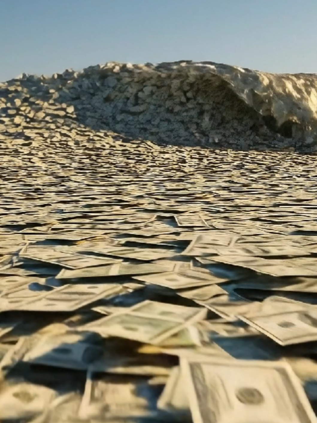 Satisfying ASMR videos of Dollar's /Money 🤑 💵💰🪙dollars videos #satisfying #ASMR #waves #Dollar #money 