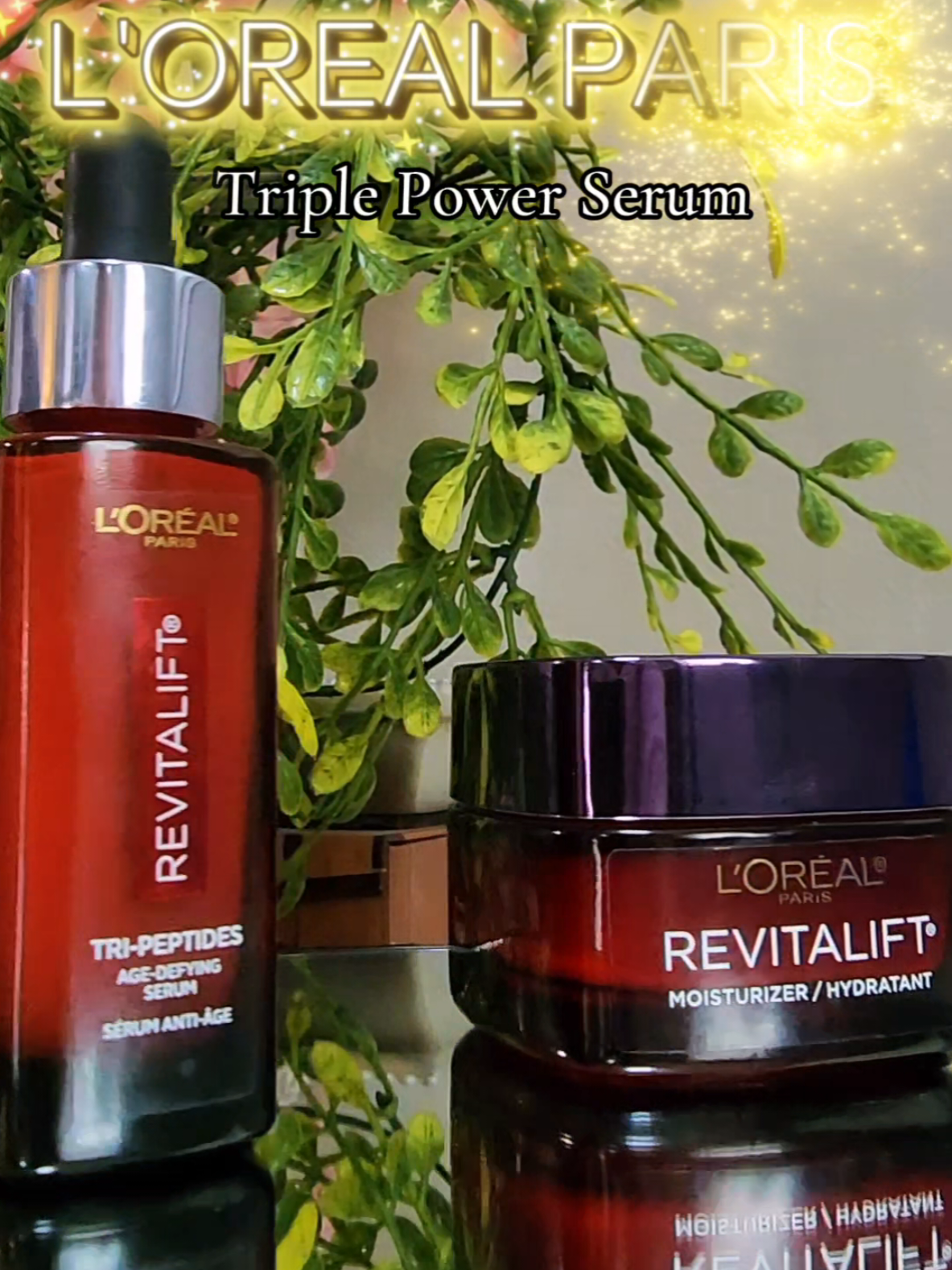 #GiftedByLOrealParis New Loréal Paris - Triple Power Serum . Revierte visiblemente los signos clave del envejecimiento Piel visiblemente más joven en solo 7 días @loréal paris usa @L’Oréal Paris  #LorealTriplePower #lorealparisskincare  #lorealparis 