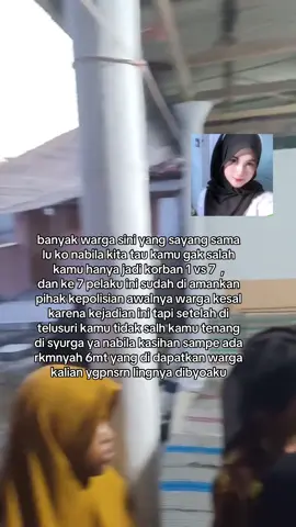kasian nabila semoga tenang di sana ya nabila 🥹🥀#nabilablunder #1vs7 #nabila1vs7 #viral #fypviral 