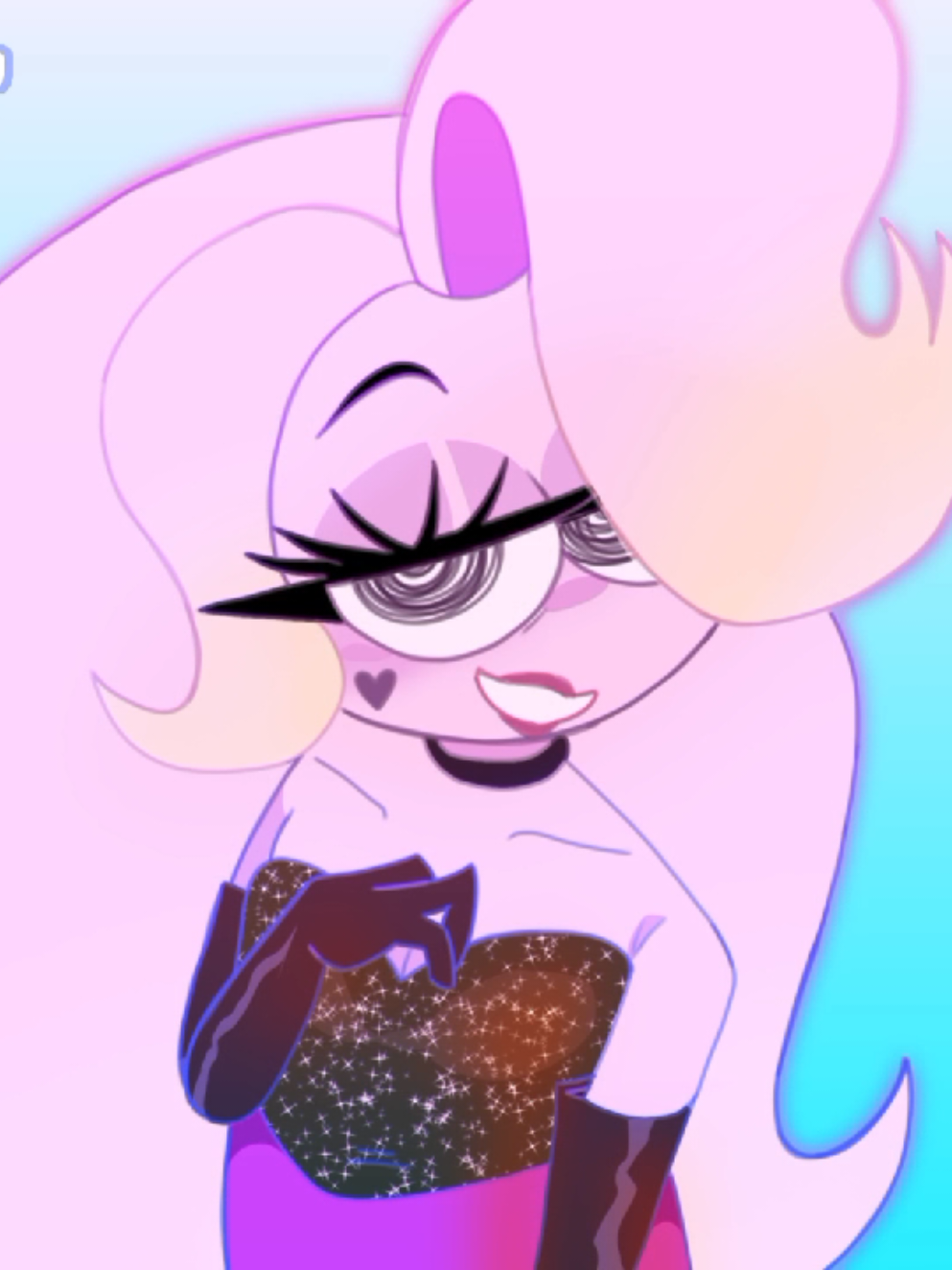 неееет тт качество сожрал... в любом случае у меня возникла такая идея из за того что в той сцене Чарли озвучил этого фонового чела #smilingfriends #hazbinhotel #charpim #alan #pim 