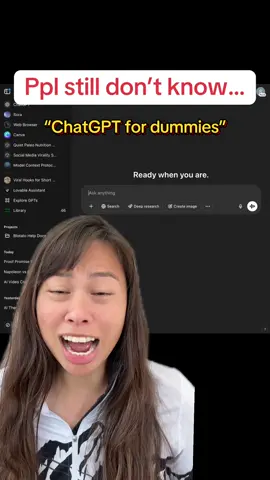 Save this ChatGPT tutorial for beginners, walking through the basics and various options! If you're new to AI, stick to ChatGPT and dive in, learning how to use it for your work or personal goals. - step by step ChatGPT tutorial for beginners? - new to AI and want to learn ChatGPT? - basics of AI and ChatGPT guide? #ai #chatgpt #learning #artificialintelligence #sabrinaramonov