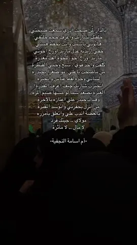 يـابو الفَضل انخاك ما عِندي أحد  جَرح الـبقلبي يفور بس خلّه يبرَد ..