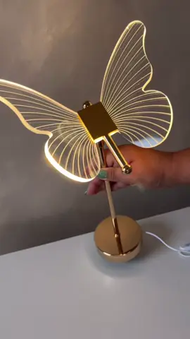 Candeeiro de mesa borboleta, luz noturna nórdica para quarto bivolt 3cors. ##luminaria##borboleta