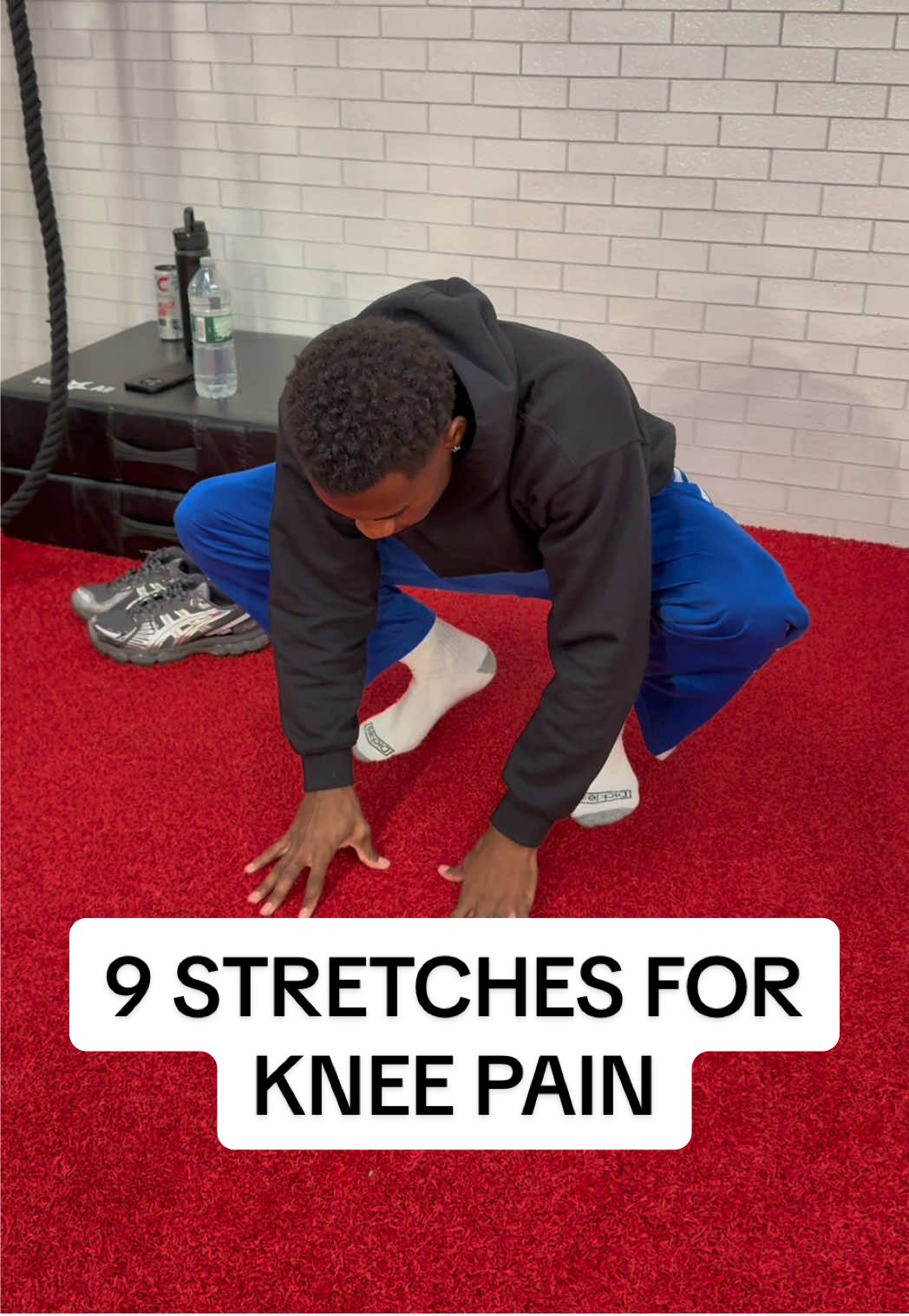 number 9 definitely helped me the most 🤝🏾 #basketball #fyp #kneepain #stretch #basketballtiktok 
