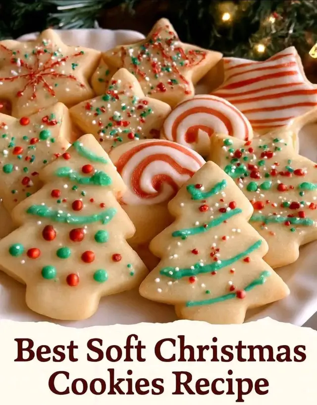 Best Soft Christmas Cookies Recipe  Ingredients: 2 ¾ cups all-purpose flour 1 tsp baking soda ½ tsp baking powder ½ tsp salt 1 cup unsalted butter, softened 1 ½ cups granulated sugar 1 cup brown sugar, packed 2 large eggs 2 tsp vanilla extract 1 tsp almond extract (optional) 2 cups holiday-themed sprinkles or chocolate chips Instructions: 1. Preheat the Oven Preheat your oven to 350°F (175°C) and line baking sheets with parchment paper. 2. Mix Dry Ingredients: In a bowl, whisk together the flour, baking soda, baking powder, and salt. Set aside. 3. Cream Butter and Sugars: In a large mixing bowl, cream the softened butter with the granulated and brown sugars until light and fluffy. 4. Add Eggs and Extracts: Beat in the eggs one at a time, followed by the vanilla and almond extracts until well combined. 5. Combine Mixtures: Gradually add the dry ingredients to the wet mixture, mixing until just combined. Be careful not to overmix! 6. Cut the Cookies in shapes wirh cookie cutters of choice: Place cookies onto the prepared baking sheets, spacing them about 2 inches apart. 8. Bake: Bake for 10-12 minutes, or until the edges are lightly golden but the centers are still soft. 9. Cool: Allow the cookies to cool on the baking sheets for a few minutes before transferring them to wire racks to cool completely. Enjoy these soft and festive cookies with a glass of milk or hot cocoa! #SoftChristmasCookies #phototrend #november 