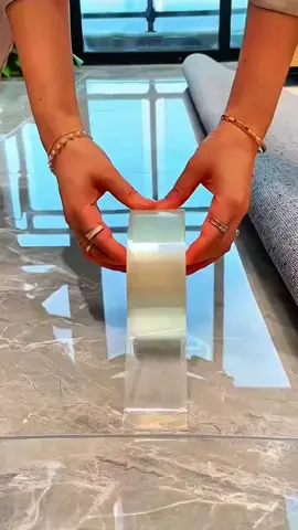 Fita Mágica Dupla Face Transparente Lavável Reutilizável. 🚨Código do produto no comentário, só copiar e colar no app da shopee 👇🏽👇🏽 #fitamagica #fitaduplaface #lavavel #reutilizavel #nanotape 