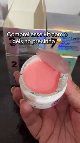 Gel para alongamento de unha Real Love #alongamentodeunhas #unhasdegel #gelnails #naildesigns #TikTokShopBlackFridayBR 