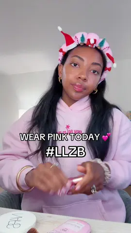 Wearing pink today for Zuza 💗 #LLZB @zuza 🐆🎗️💓 