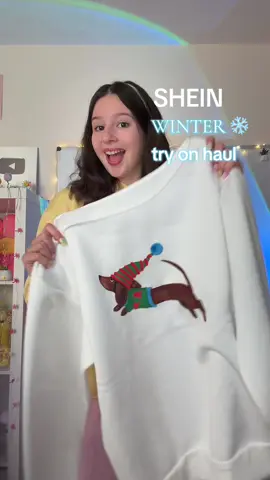 which item I tried on was ur fav? ☺️☃️ Search 👉UYX4M👈 on SHEIN and use 25CSchillinwithrachel404 to unlock the magic of Christmas!🎄🎁 @SHEINUS @SHEIN  #haul #tryonhaul #SHEINBigSale #SHEINHauliday #SHEINsaveinstyle #ad 