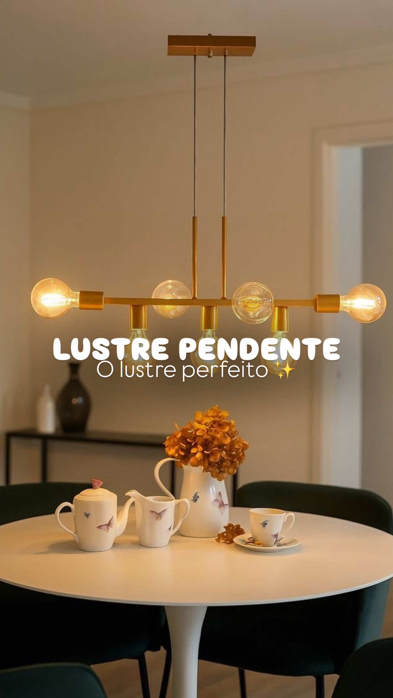 ✨💡 Esse lustre pendente vai transformar completamente o seu ambiente! 😍 Com design moderno, iluminação sofisticada e acabamento premium, ele deixa qualquer sala, quarto ou cozinha com cara de decoração profissional. É aquele detalhe que faz TODA a diferença! ✨🏡 E a melhor parte? 👉 Está super barato na Shopee! 🛍️🔥 Mas atenção: o estoque está acabando rápido e o preço pode subir a qualquer momento! ⏰⚠️ 💬 Comente “QUERO O LINK” aqui embaixo 👇 📲 Me siga e confira sua aba de solicitações do Direct, porque é por lá que vou te enviar o link do produto! Garanta o seu agora e eleve o nível da sua decoração! 💡✨ #LustrePendente #LuminariaPendente #DecoracaoDeInteriores #CasaDecorada #ShopeeBrasil      