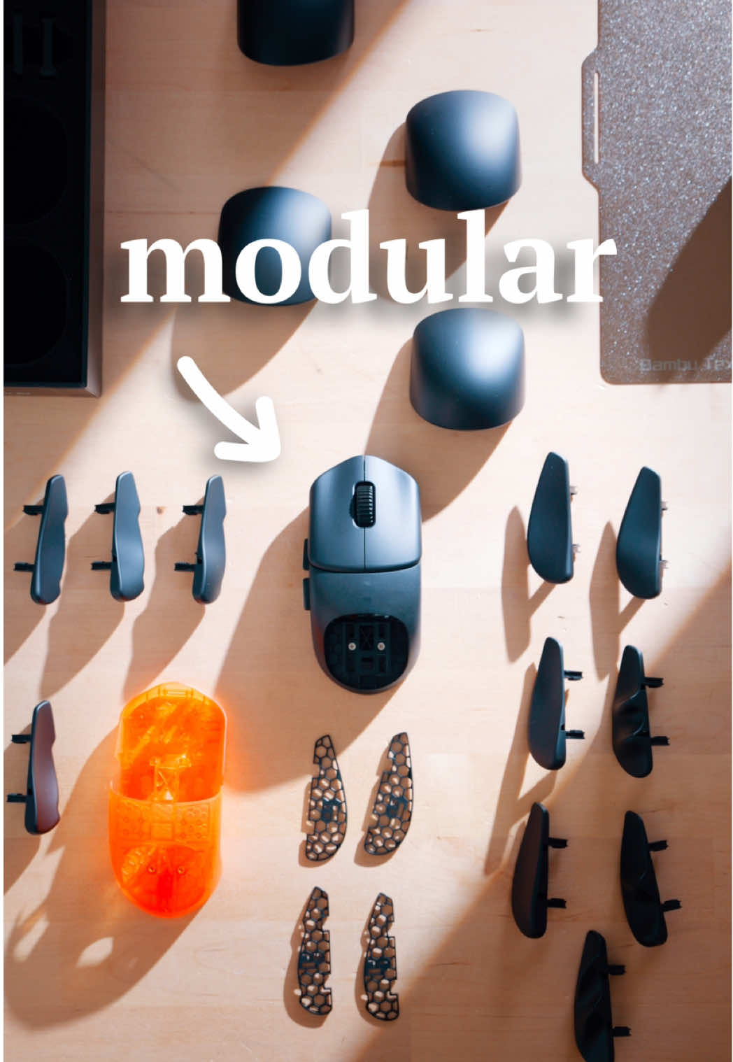 The last mouse you’ll ever need #Tech #techtok #gaming #3dprinting 