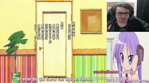 LUCKY STAR - KONATA CANTANDO EL OPENING DE DRAGON BALL CHALA HEAD CHALA REACTION