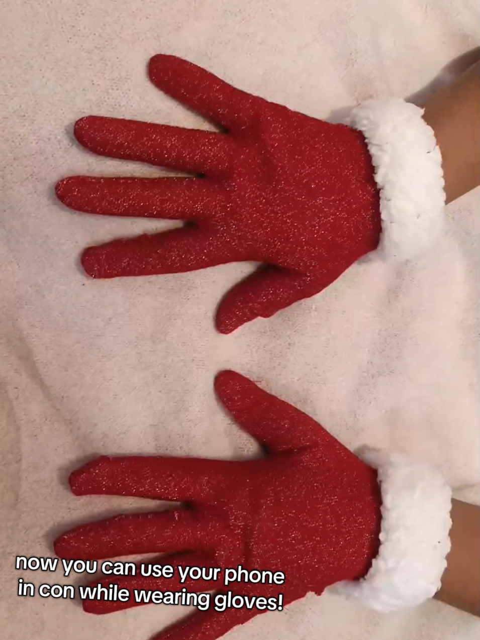 cosplay gloves :0 #cosplay #gloves #chrismas #christmas #sewing 
