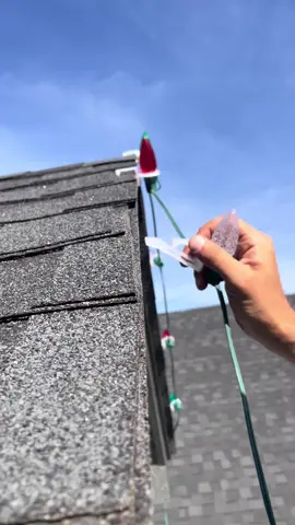 Custom cut Christmas Lights #christmaslights 