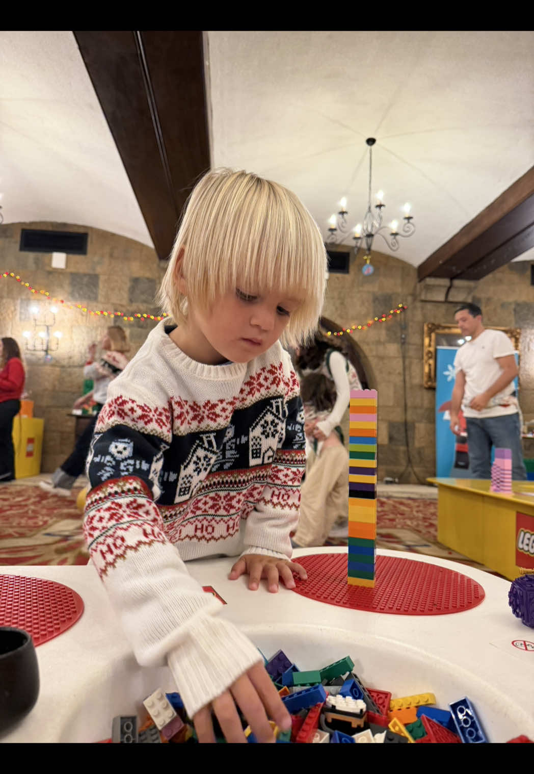 Evento de Natal da @LEGO  #lego #eventonatal #foryou #fyp #irmaosguanilho