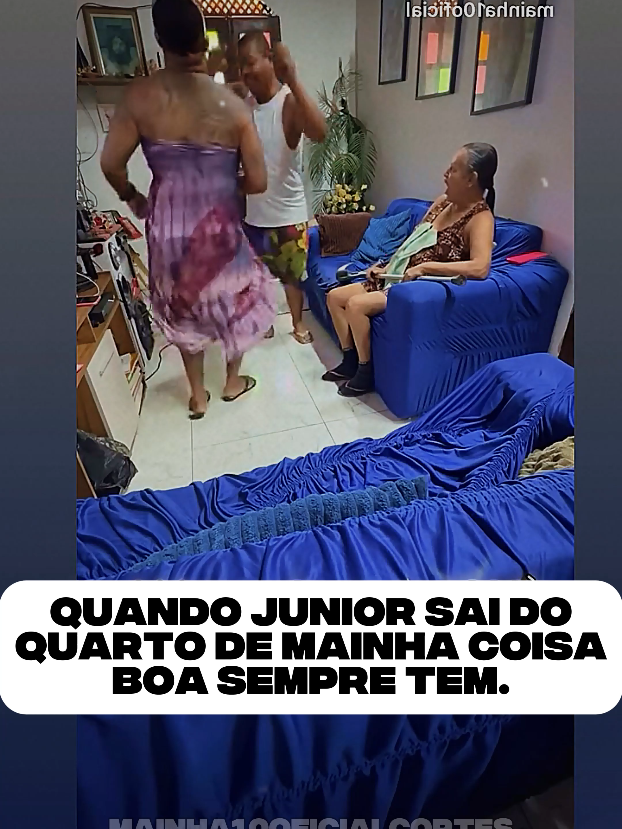Quando Junior sai do Quarto de Mainha, Coisa boa sempre tem. 😂😂😂😂 #jrbobinho10 #jrbobinho #Jrbobinho10ofc #mainha10oficial
