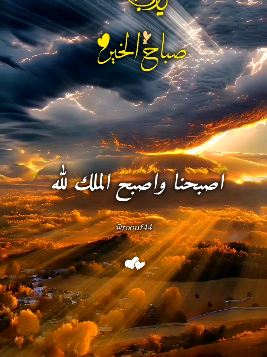 اصبحنا واصبح الملك لله والحمدالله  #دعاء #الصباح #صباح_الخير 🌺🌺 #دعاء_يريح_القلوب #دعاء_يوم_الاحد  دعاء صباح يوم الاحد يارب 🤲🤲 اللهم آمين يارب العالمين 🤍 🤲🤲🕋🕋🤲🤲