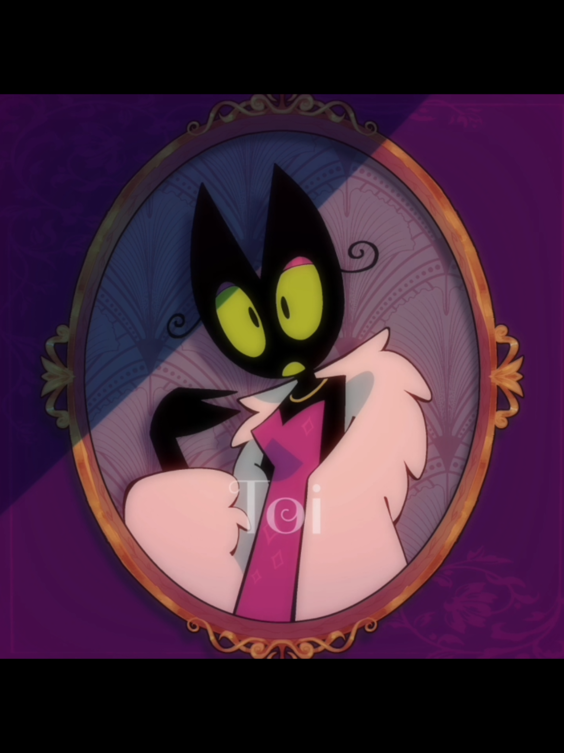 I HHHHATE purple . . . Her name is Morgane btw. She bad. Evil. ion like her . #animation #flipaclip #oc #art #animationmeme 