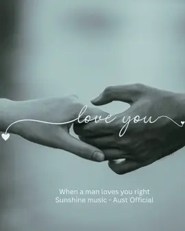 when a man loves you right - English version #fyp #trending #music  The way your body moves in silence Feels like music in the dark Every whisper that you give me Pulls me deeper to your heart You don’t need to say a word Your touch already speaks Sets my skin on fire Gets me falling at your feet ‘Cause when a man loves you right He’ll know every curve, every sigh He’ll read your heart between the lines Bring your soul to life Baby, let me love you slow Take you where you’ve never known Tonight you’ll feel it in your bones— What it means to be loved right Come closer… Let the night teach us everything Your heartbeat is my guide tonight