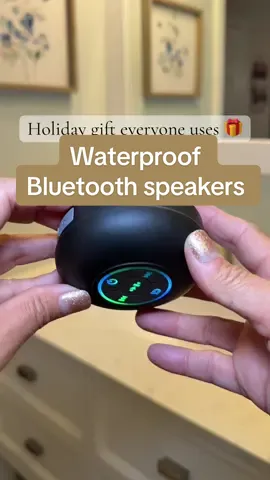 This Bluetooth Waterproof Speaker is the easiest holiday gift everyone actually uses 🎁 Perfect for shower concerts, morning vibes, and anyone who loves music — grab it before it’s gone! #BluetoothWaterproofSpeaker #homeandelectronicsdeals #superbranddaydeals #tiktokshopblackfriday  #tiktokshopcybermonday