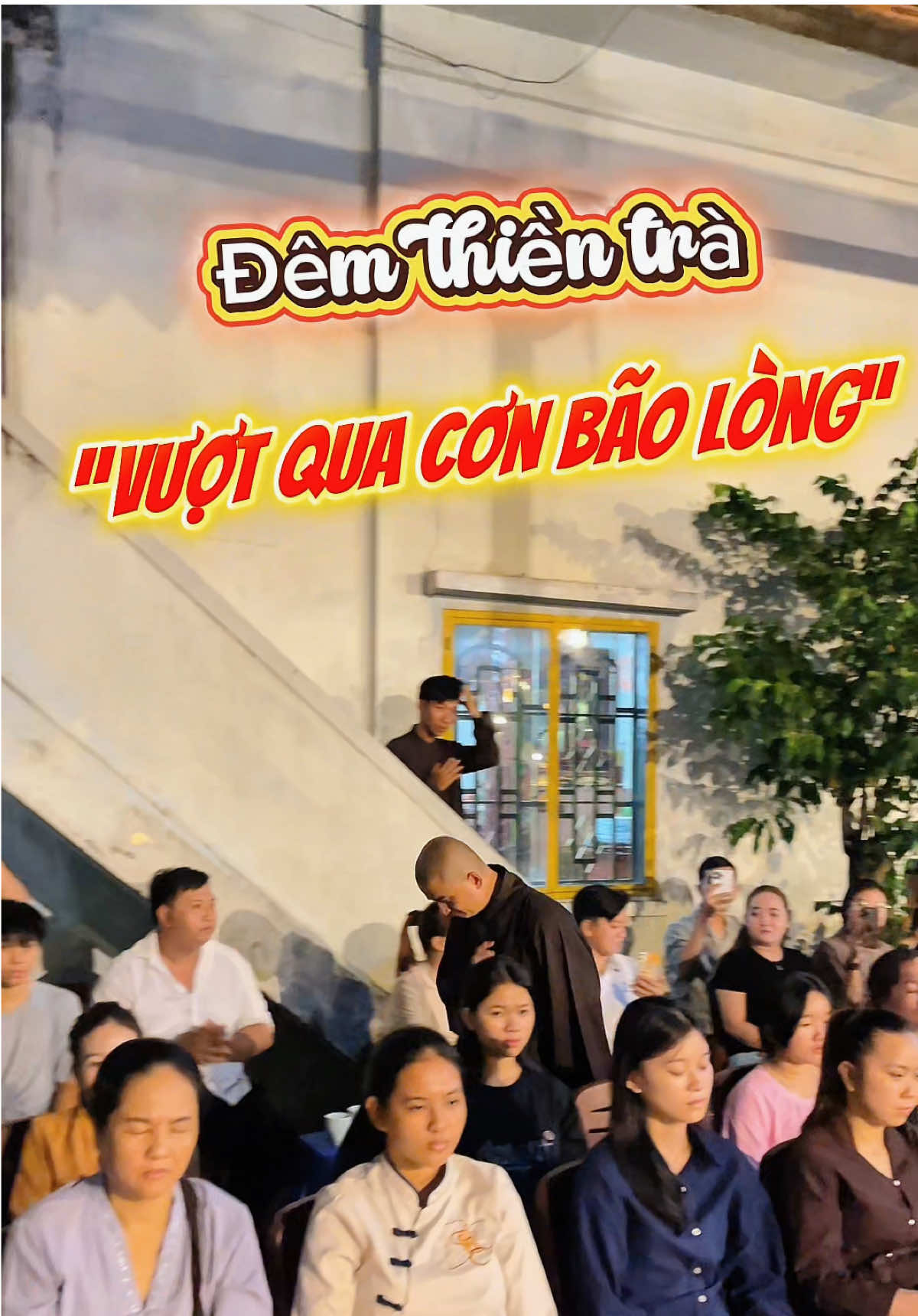 Đêm Thiền Trà “Vượt Qua Cơn Bão Lòng” tối 15/11/2025 tại Đạo Tràng Chùa Đức Hoà với sự góp mặt đông đảo Quý Phật Tử về tham dự. #ngoinhaphatphap #todinhduchoa #thaythichminhthien 
