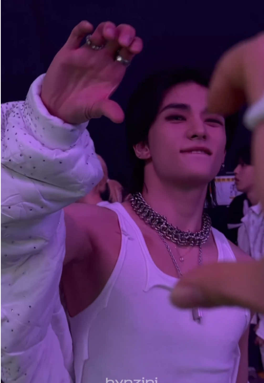 Most beautiful man alive.   #hyunjin #hwanghyunjin #skz #kgma2025 