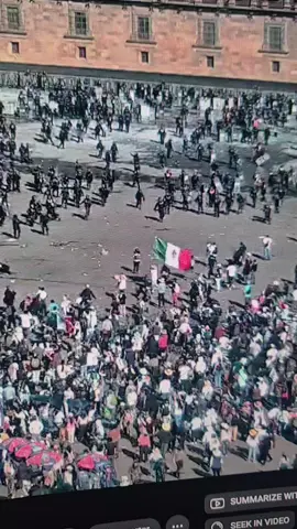 ¿Explicaciones? #mexico #manifestacion #zocalo #mamato