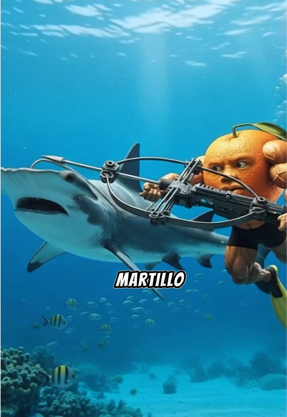 Udin din dun se pasó de la raya pescando al primo de tralalero tralalá #brainrot #tralalerotralala #pixverse #pixverseai #ia 