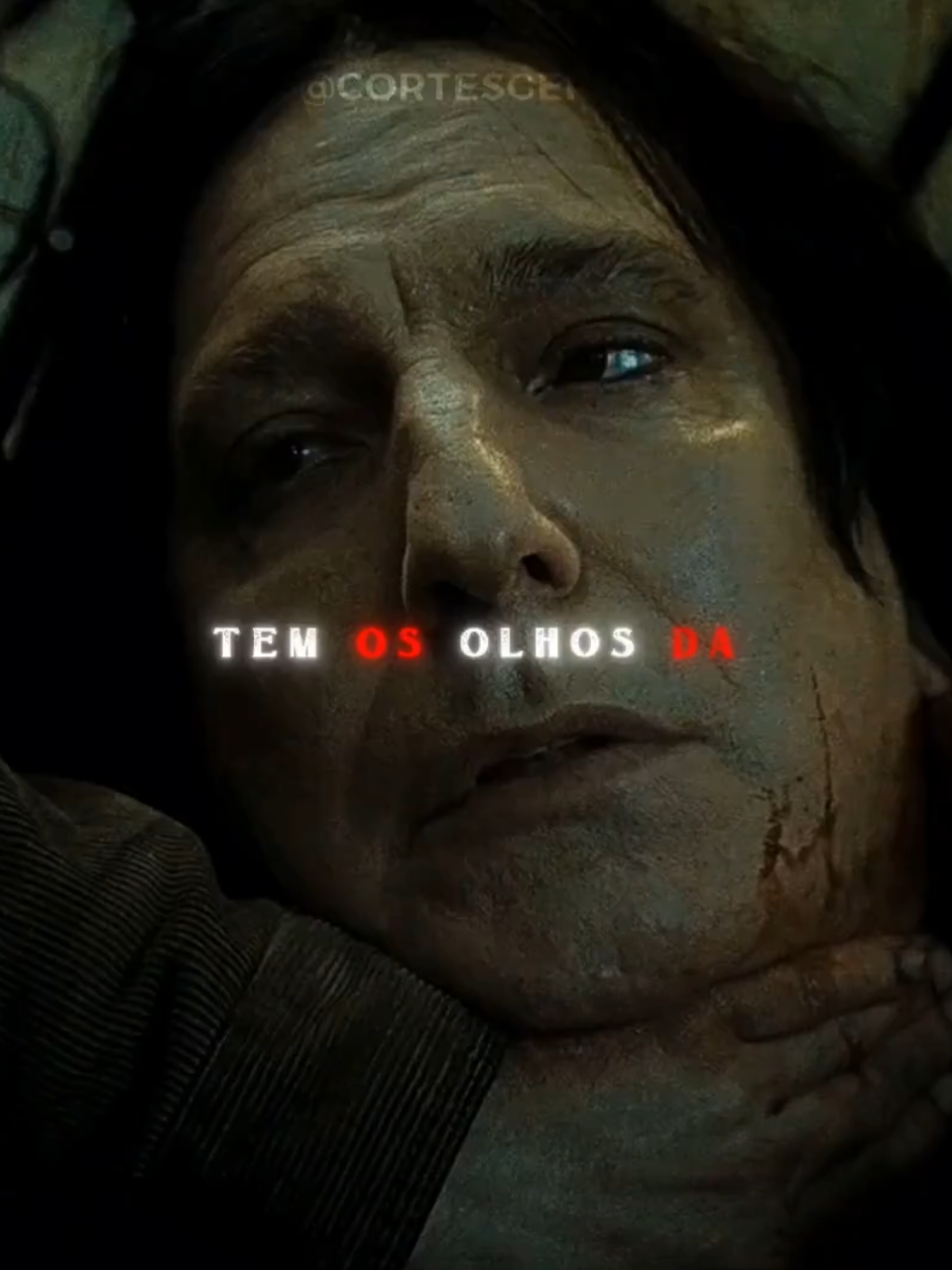 A morte de snape #harrypotter #cinema  #voldemort #tomriddle #potterhead 