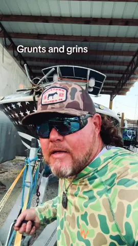 Tough day grunts helped #florida #fishing#goodtimes #tanlines #family #time 