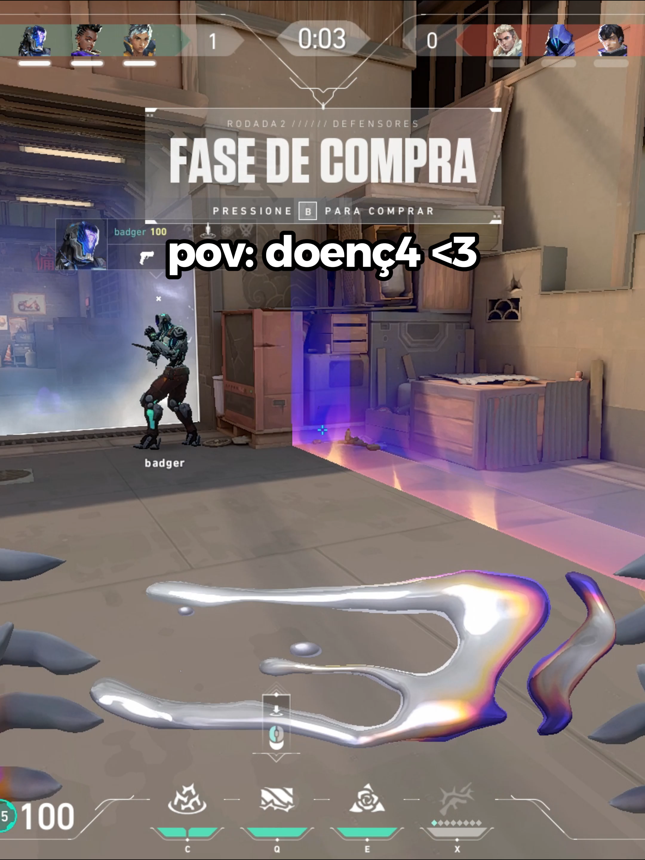 amo fazer isso de ares e odin #valorantfunny #valorantgaming #valorantmemes #Valorant #valorantgirls #vyse