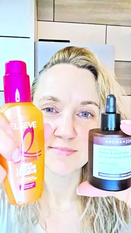 routine haircare  soin pour mes cheveux serum Peptides et extrait de pois @Aromazone_officiel pour mes racines et sérum elseve dream long pour mes longueur @L’Oréal Paris et séchage au dyson airstrait @Dyson France #aromazone #lorealparis #dyson  #soincheveux #cheveux 