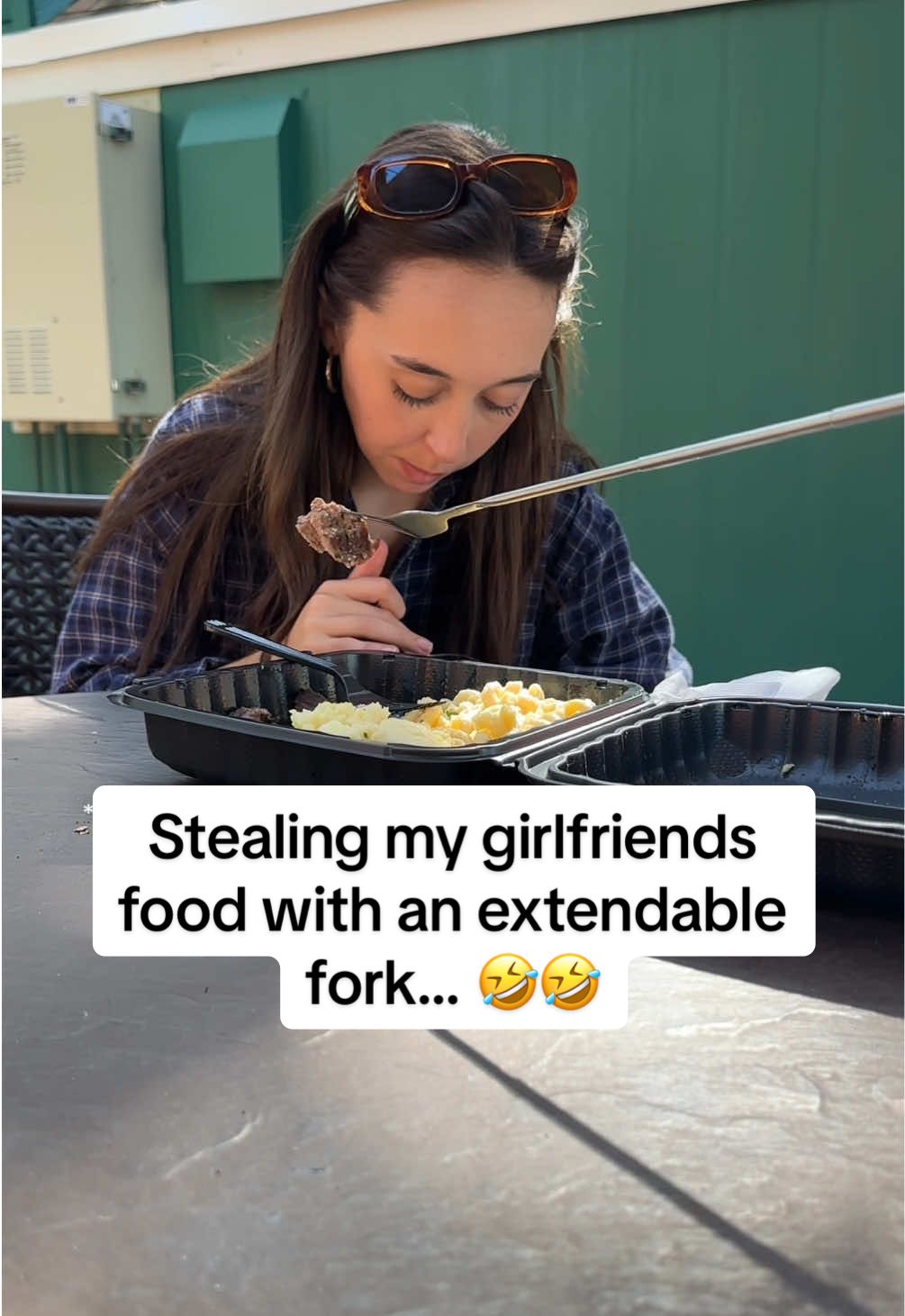 I LOVE MESSING WITH HER LMAO 🤣🤭 #couplegoals #haleyndavante #prank #reaction 