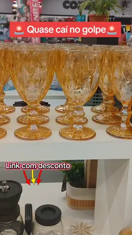 Jogo com 6 taças Diamond com preço de Black Friday, essa cor Âmbar é simplesmente perfeita! #taças #mesaposta #tiktokshopblackfridaybr #natal #reveillon 